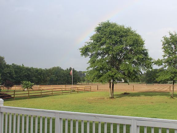 back deck view of yard