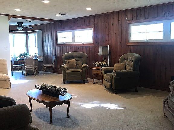 Living room toward kitchen