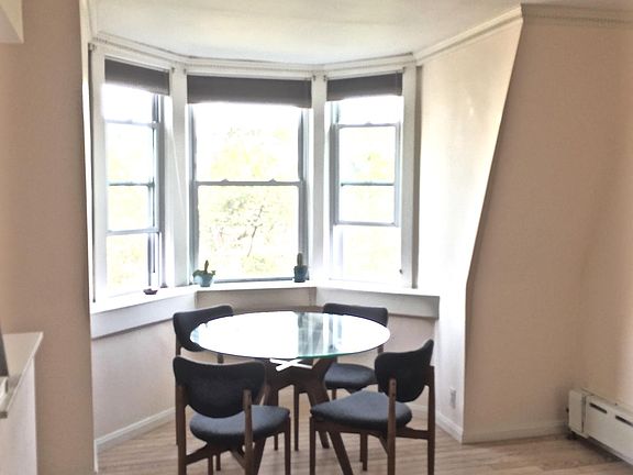 Dining Area with views of Boston