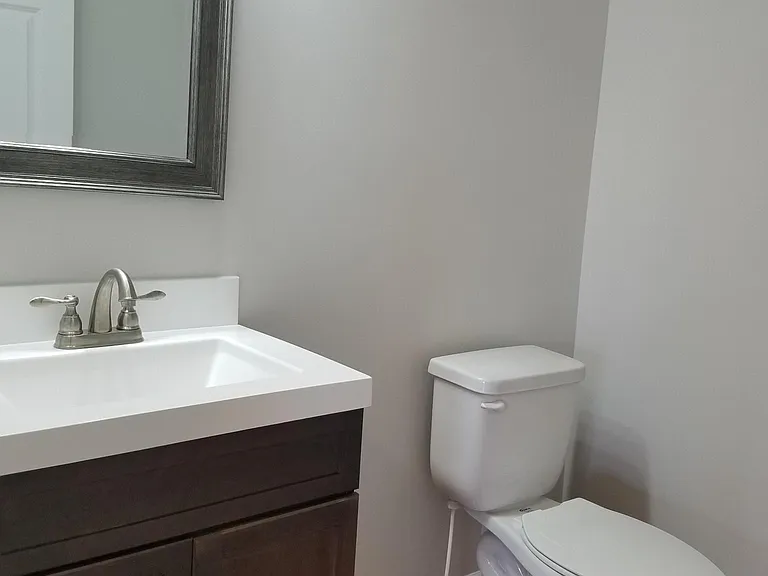 Half bath on main living floor