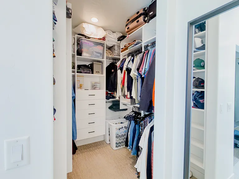 Primary custom closet