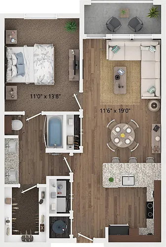 Floor plan A2