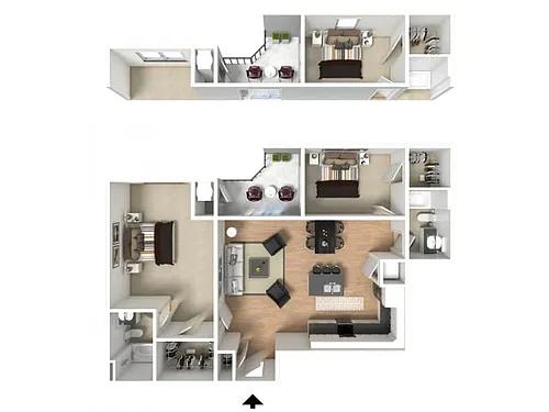 Floor plan Sapphire ADA