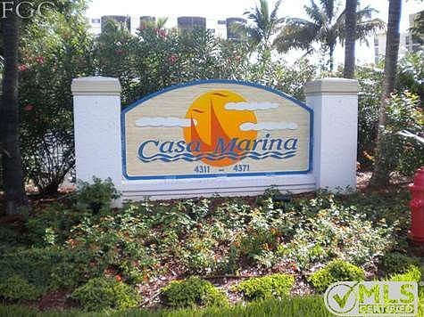 Casa Marina Entrance Sign