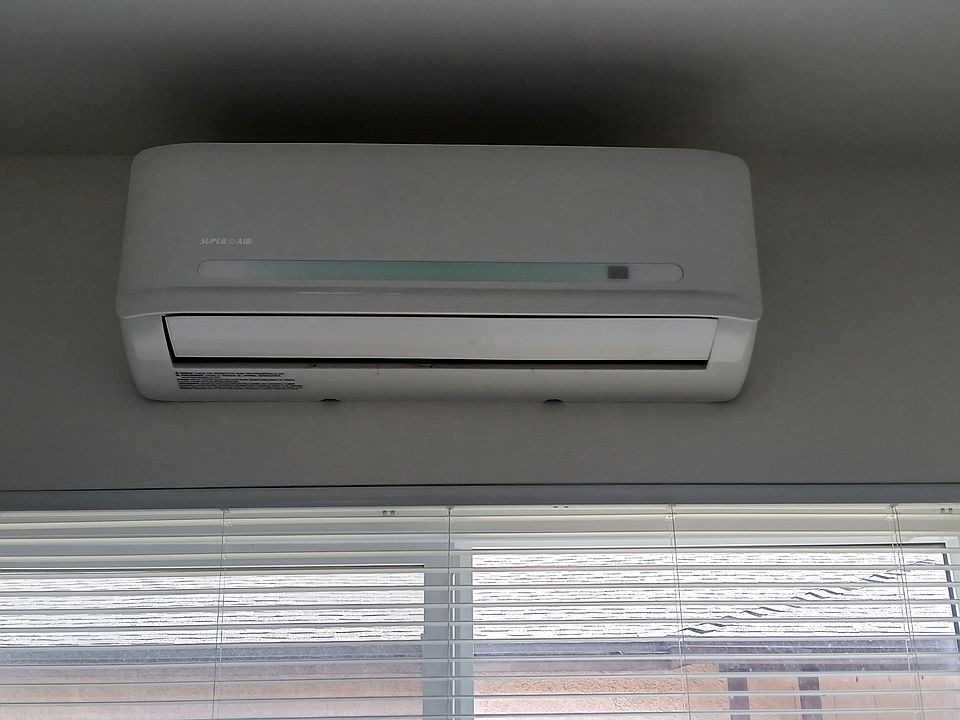 Living Room: Mini split heat and air with remote control.
