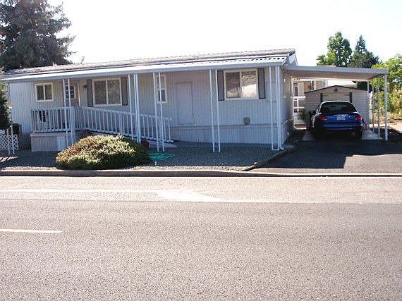 Front of home.