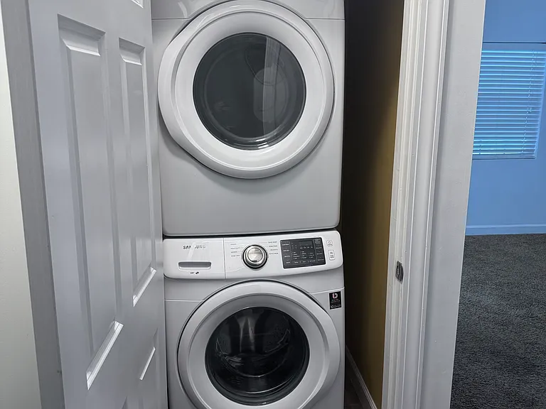 washer and dryer