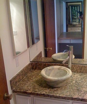 Master bath sink