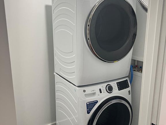 Brand New Washer and Dryer in Unit.