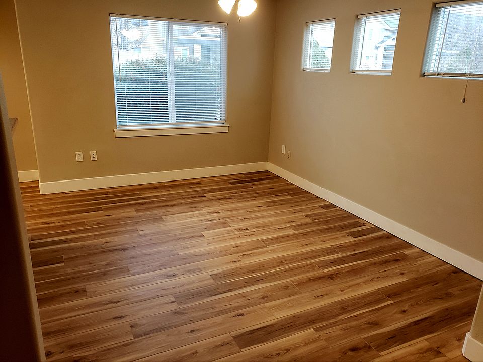 Living Room with brand new LVP