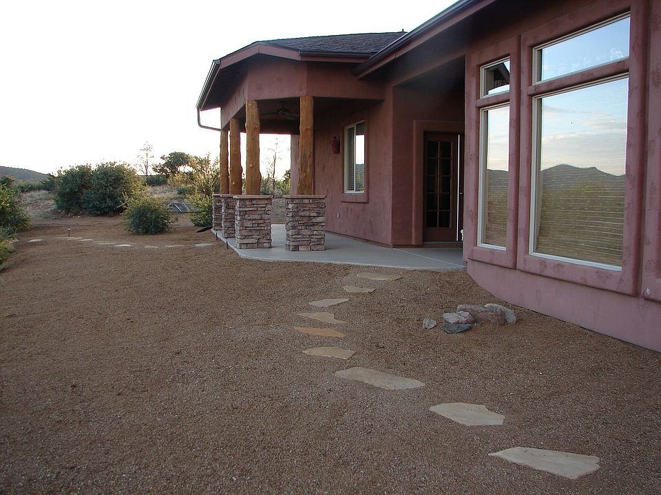 Southside of home facing Granite Mtn