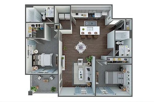 Floor plan B1RR