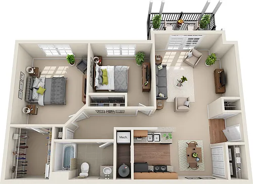 Floor plan B1