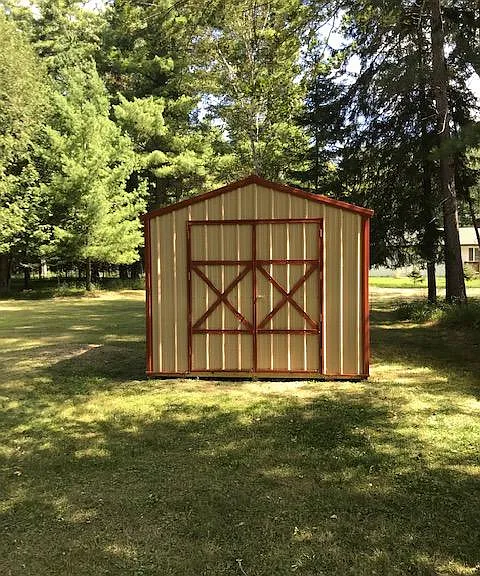 Shed for your Use. Locks.