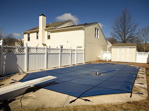 Fenced In In-Ground Pool