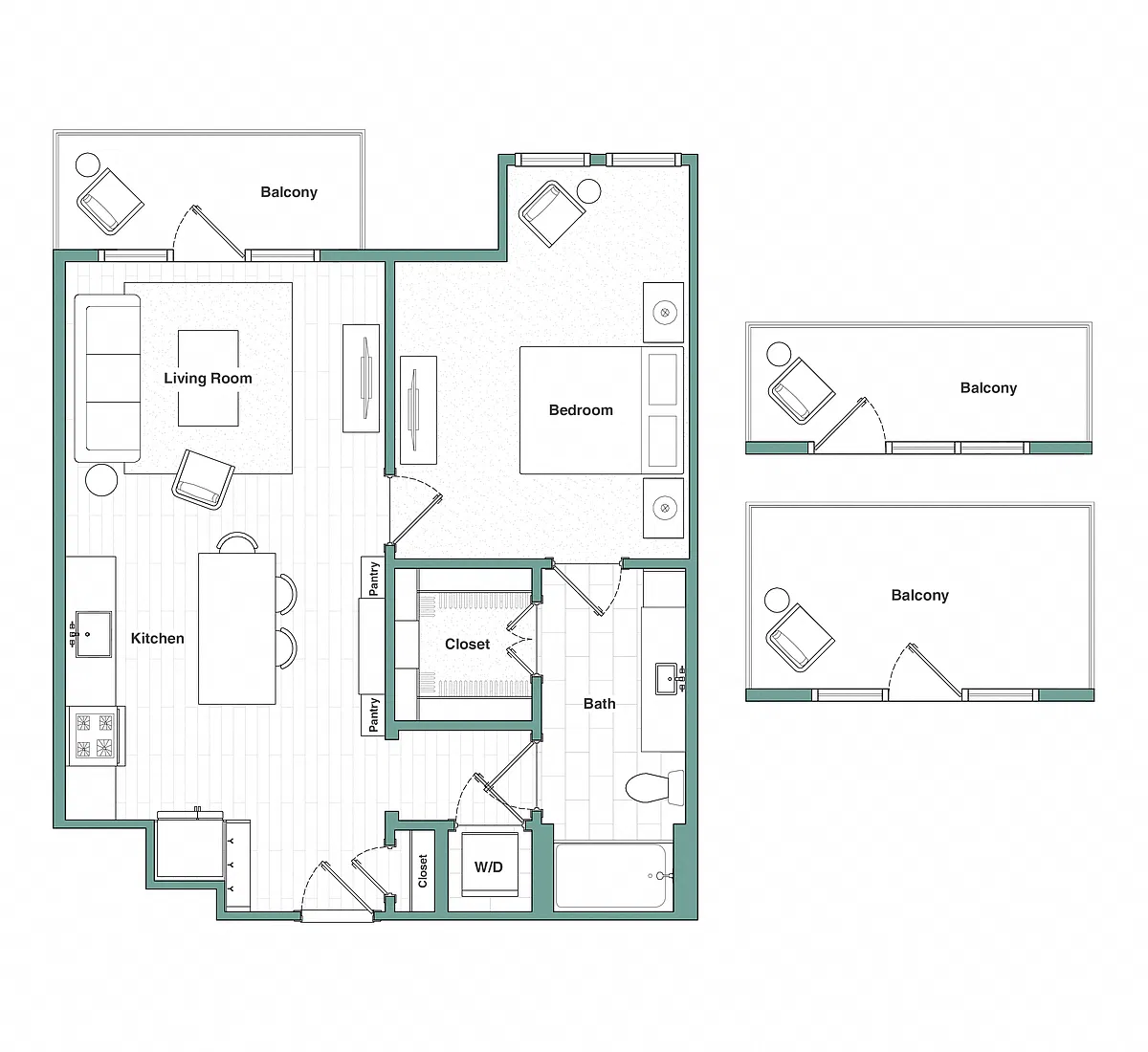 Floor plan A21