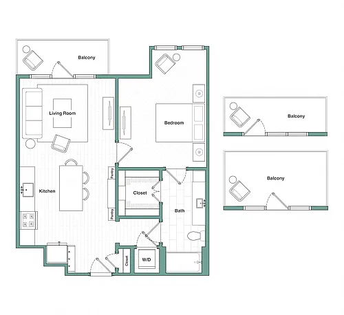 Floor plan A21