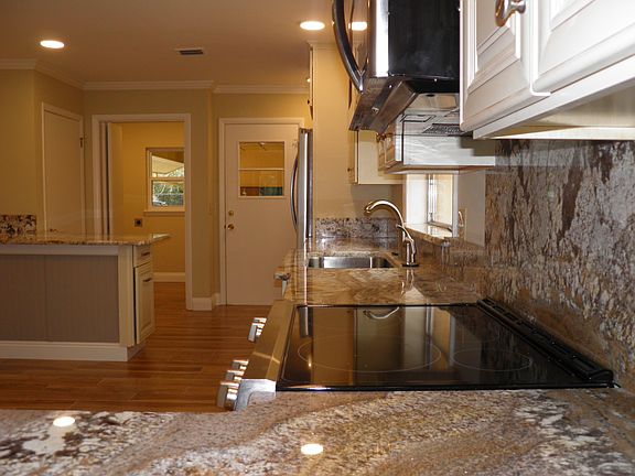 View of kitchen.
