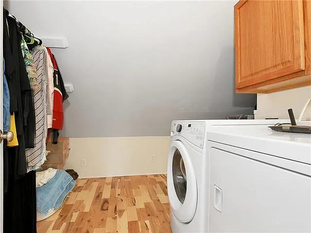 In Unit Laundry and Extra Storage