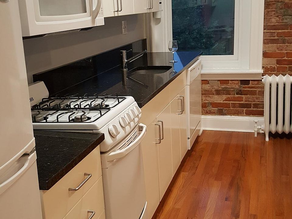 Kitchen with compact appliances
