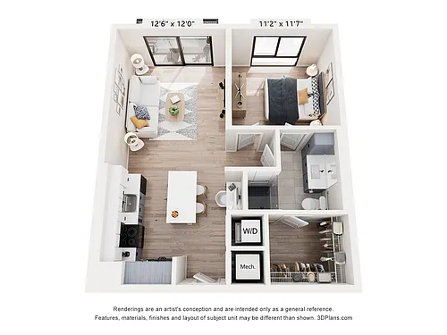 Floor plan A4A