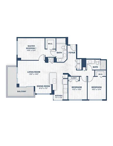 Floor plan 3/2 MAJORCA