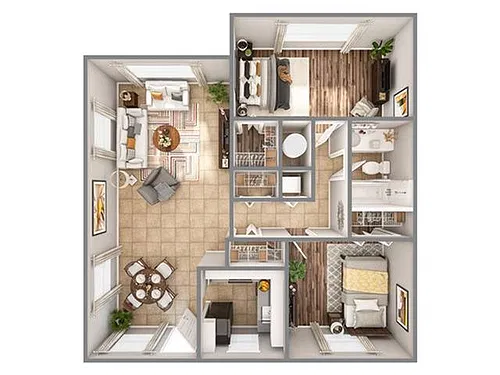 Floor plan B2