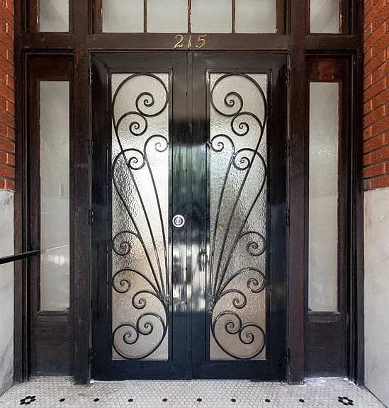 Building front entry