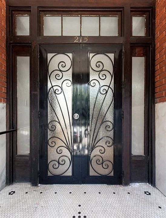 Building front entry