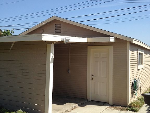 Garage entrance & workshop