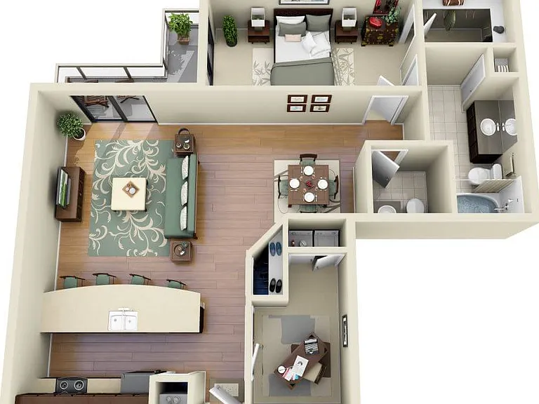 Residences at the Domain — Photo 90