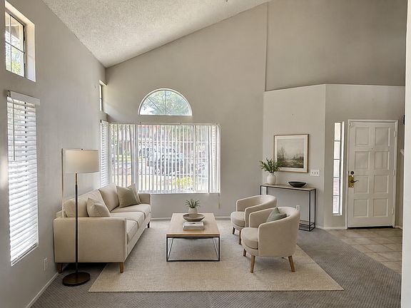 Virtually Staged Living Space