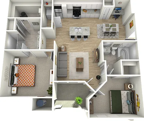 B1 floor plan Wyldewood Gosling