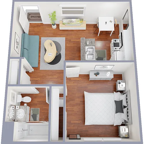 Floor plan The Monaco