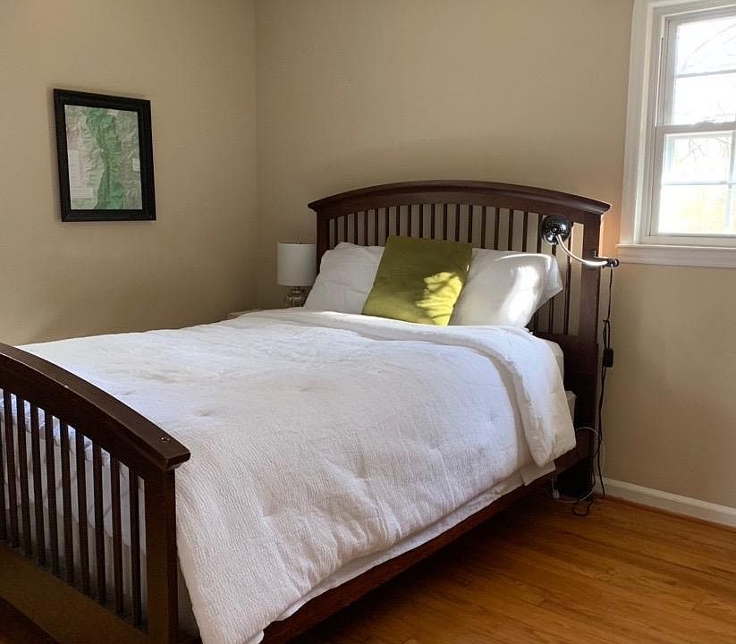 Bedroom 1 (Bedroom 3 is not pictured, and it's the identical layout).
