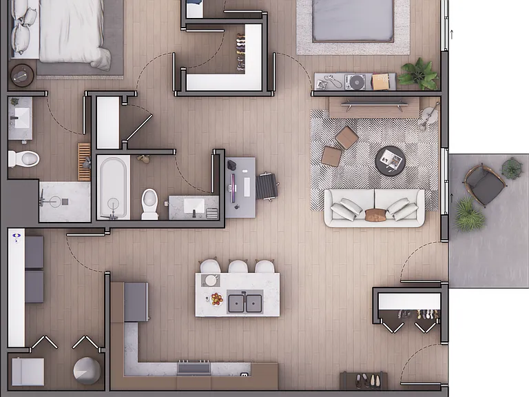 Horizon Apartments & Villas — Photo 87