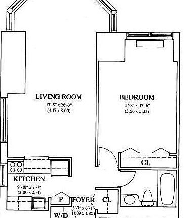 2nd image of 301 W 57th St APT 15A