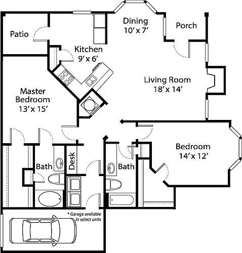 Floor plan B3R