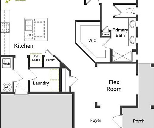 First Floor Garage Left