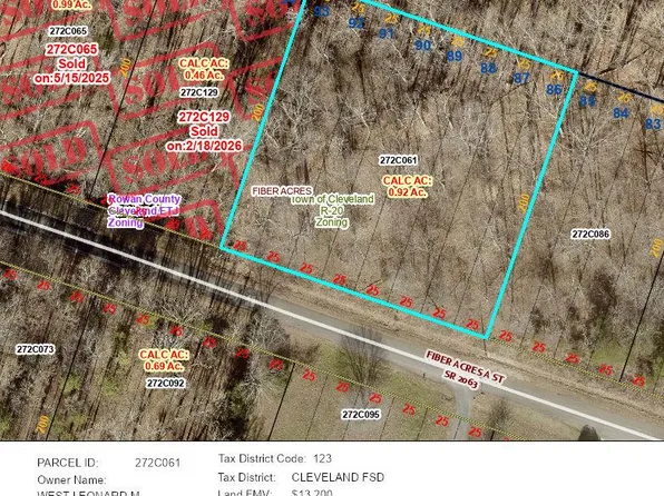 0 Fiber Acres A St #86, Cleveland, NC 27013