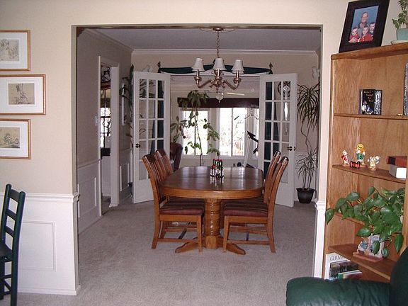 view of dining room/sun room from living room
