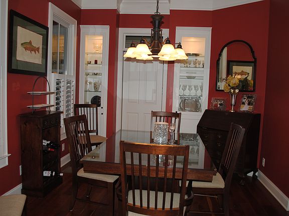 Dining Room with built ins