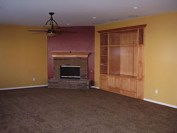 Nice sized Family Room with bright colors