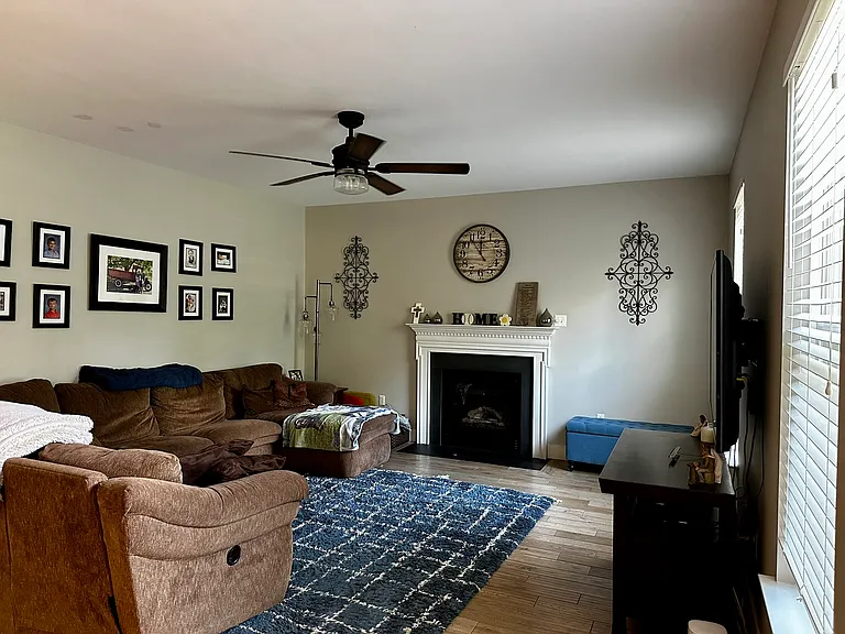 Family room from the kitchen