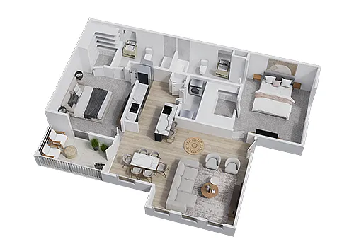 Floor plan Hopkins