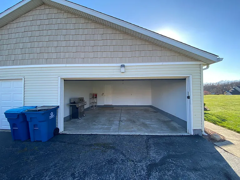 2 car garage with opener