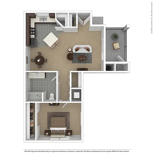Floor plan The Capri