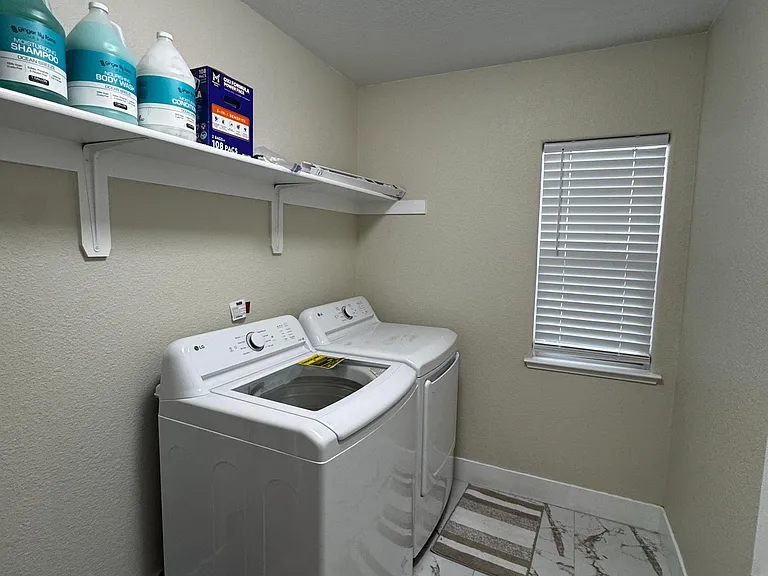 Shared Laundry with plenty of space