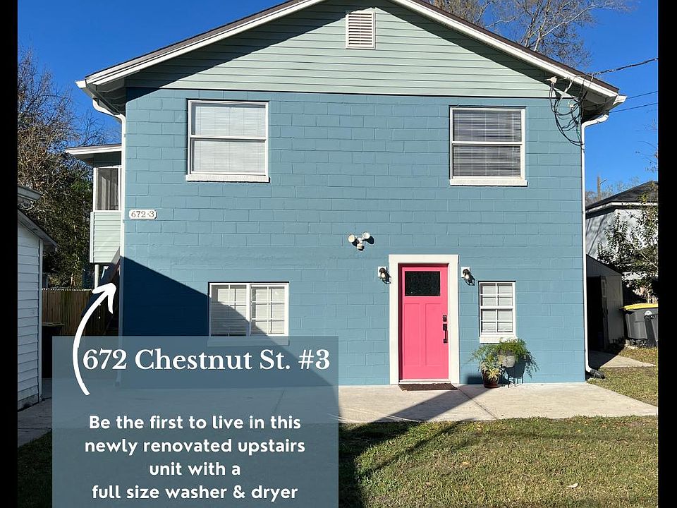 Upstairs unit available with private screened in patio.