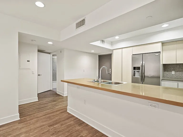 Open-Concept Kitchen with Countertop Bar